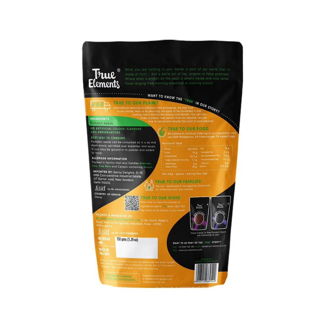 True Elements Raw Pumpkin Seeds | Grocsy