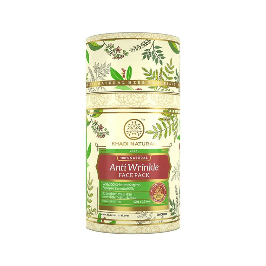 Khadi Natural Anti Wrinkle Face Pack | Grocsy