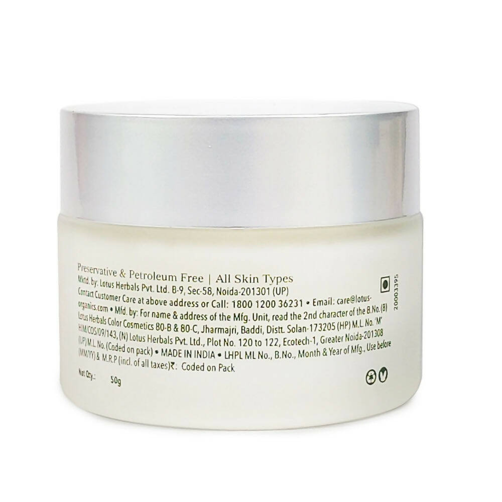 Lotus Organics+ Vit-C Radiance Booster Creme SPF 20 PA+++ - Lemon Verbena | Grocsy