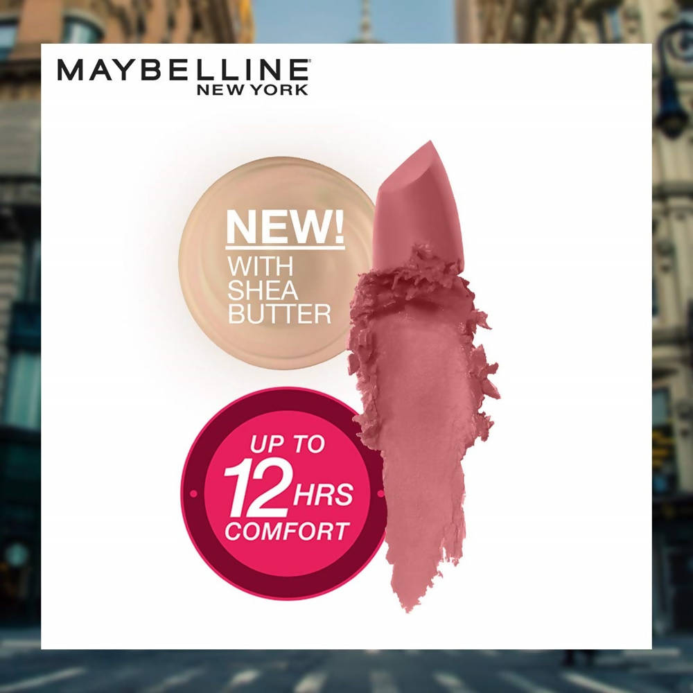 Maybelline New York Color Sensational Creamy Matte Lipstick / 507 Almond Pink | Grocsy