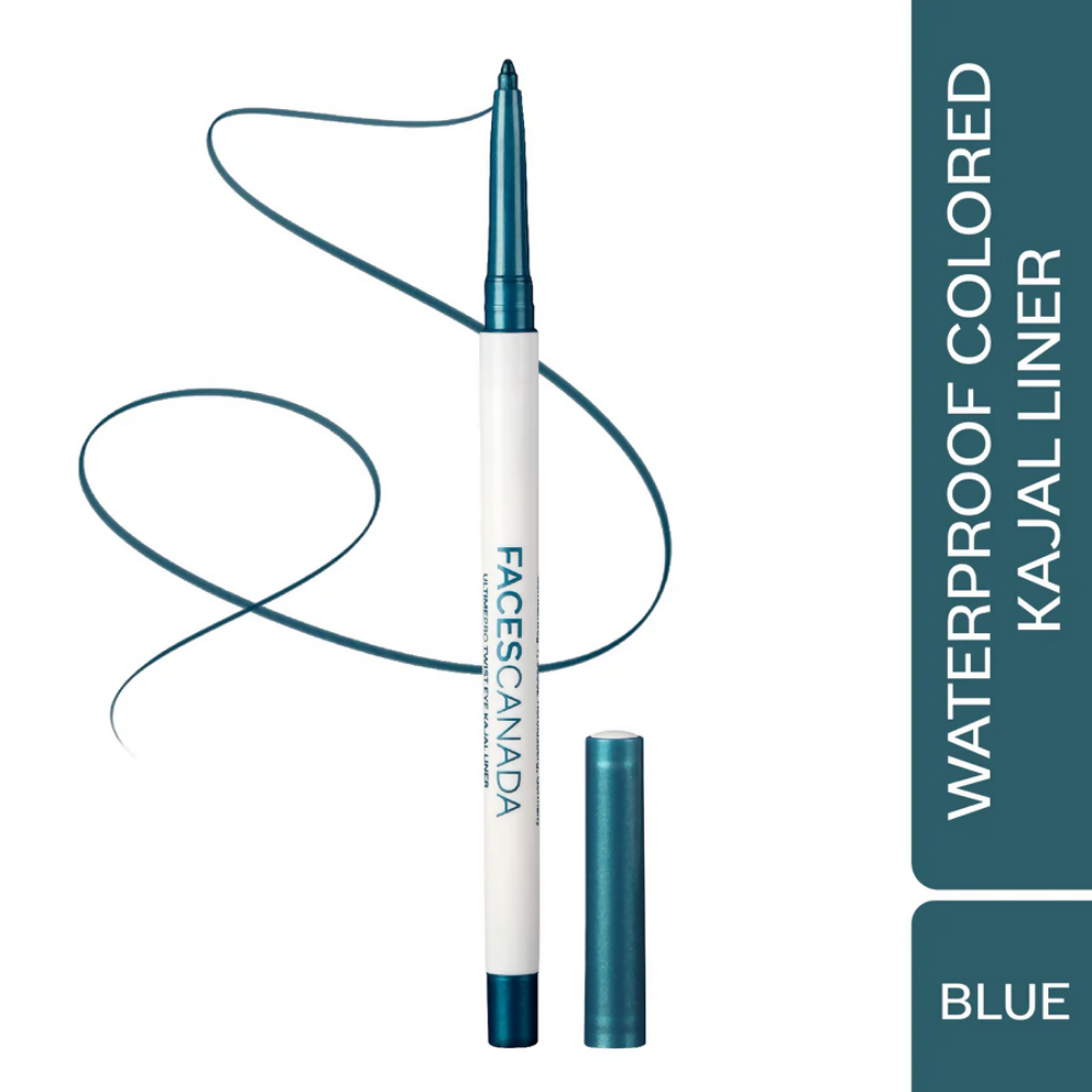 Faces Canada Ultime Pro Twist Eye Kajal Liner - Blue 03 | Grocsy