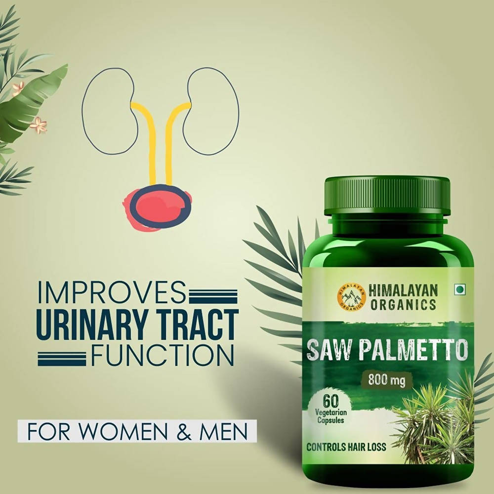Himalayan Organics Saw Palmetto Capsules | Grocsy