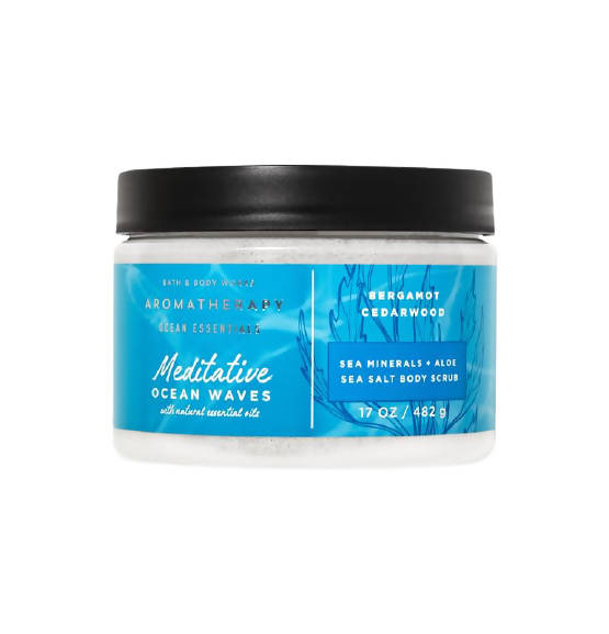 Bath & Body Works Bergamot Cedarwood Body Scrub | Grocsy