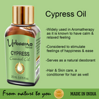 Urbaano Herbal Cypress Essential Oil | Grocsy