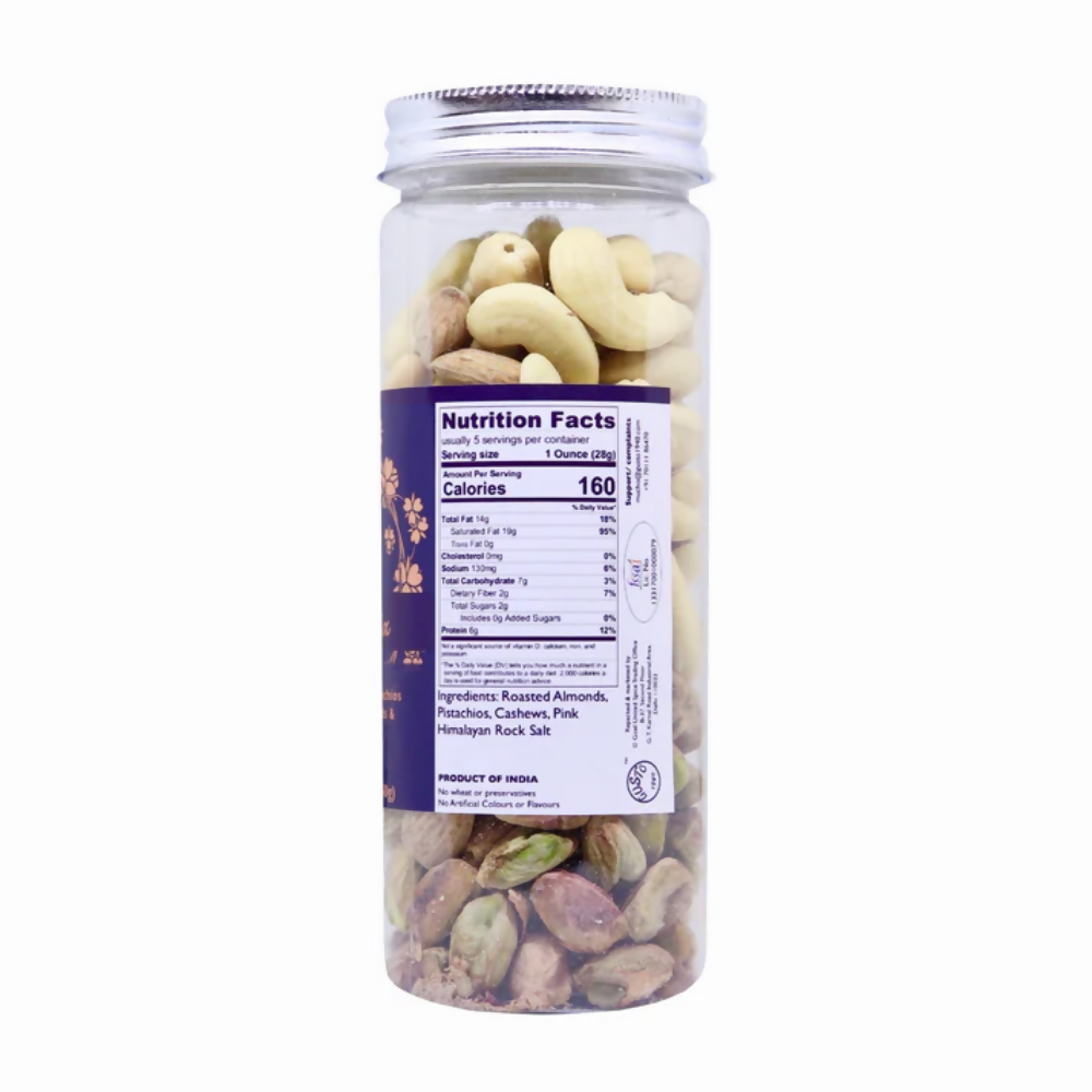 Tassyam Organics Premium Salted Nut Mix | Grocsy