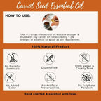 Organicos Carrot Seed Essential Oil | Grocsy