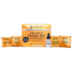 Pilgrim 24K Gold Facial Kit For Golden Glow | Grocsy