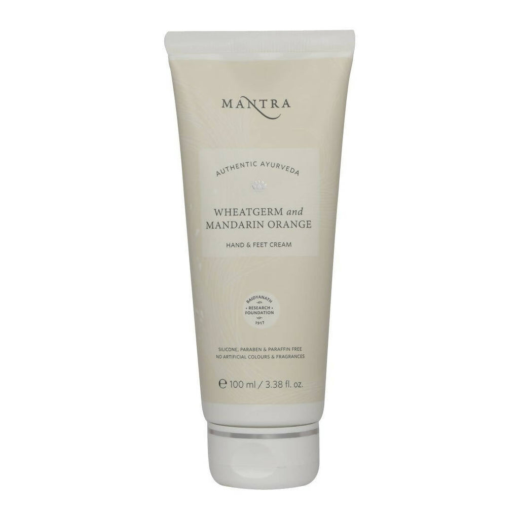 Mantra Herbal Wheatgerm and Mandarin Orange Hand & Feet Cream | Grocsy