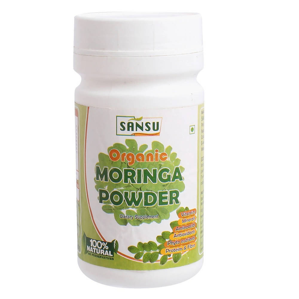 Sansu Organic Moringa Powder | Grocsy