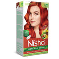 Nisha Creme Hair Color for Women - Copper Red | Grocsy