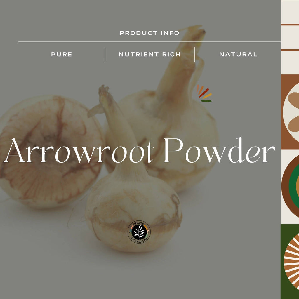 Organic AyurveGrocsyn Arrow Root Powder | Grocsy