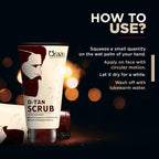 Qraa Men De-Tan Scrub for Men | Grocsy