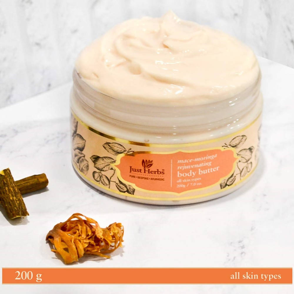 Just Herbs Mace-Moringa Rejuvenating Body Butter | Grocsy