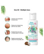 BabyChakra Massage Oil Hair Oil & Coconut Oil Combo | Grocsy