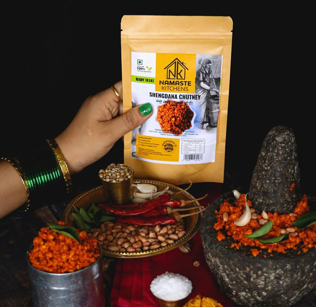 Namaste Kitchens Sholapur Shengdana Chutney | Grocsy