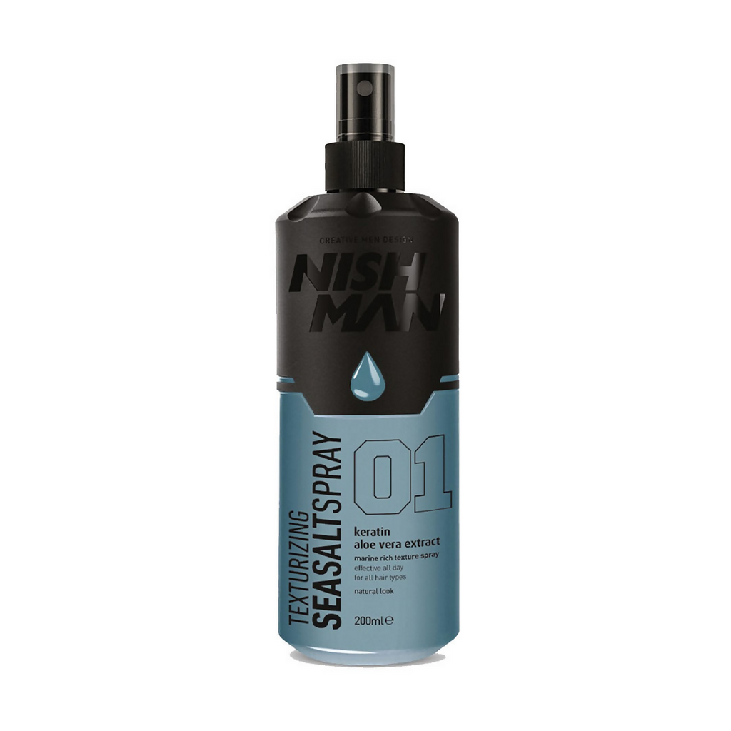 NishMan Texturizing Sea Salt Spray Keratin | Grocsy