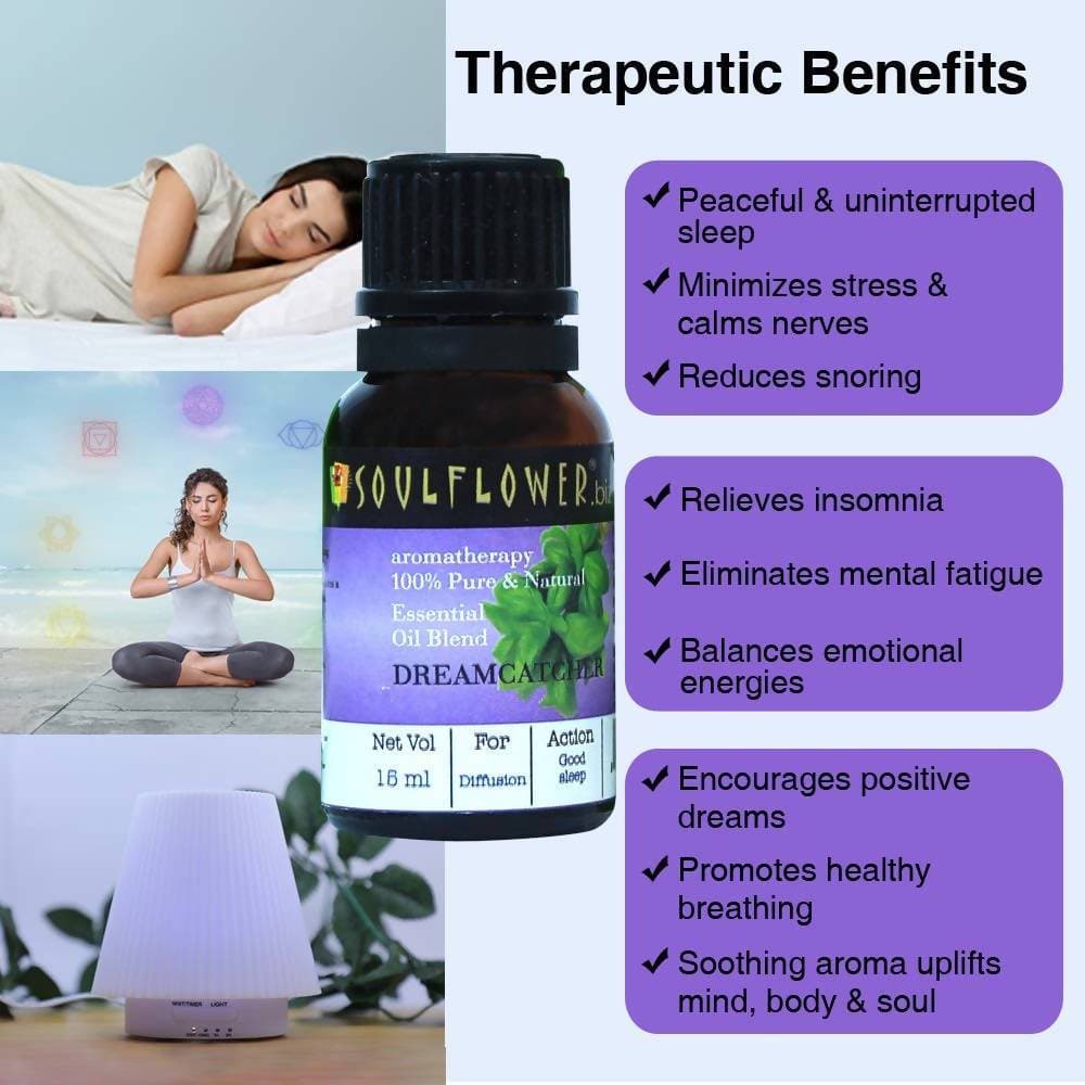 Soulflower Essential Oil Blend Dreamcatcher | Grocsy