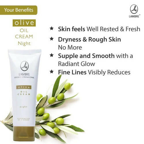 Lambre Olive Oil Night Cream | Grocsy