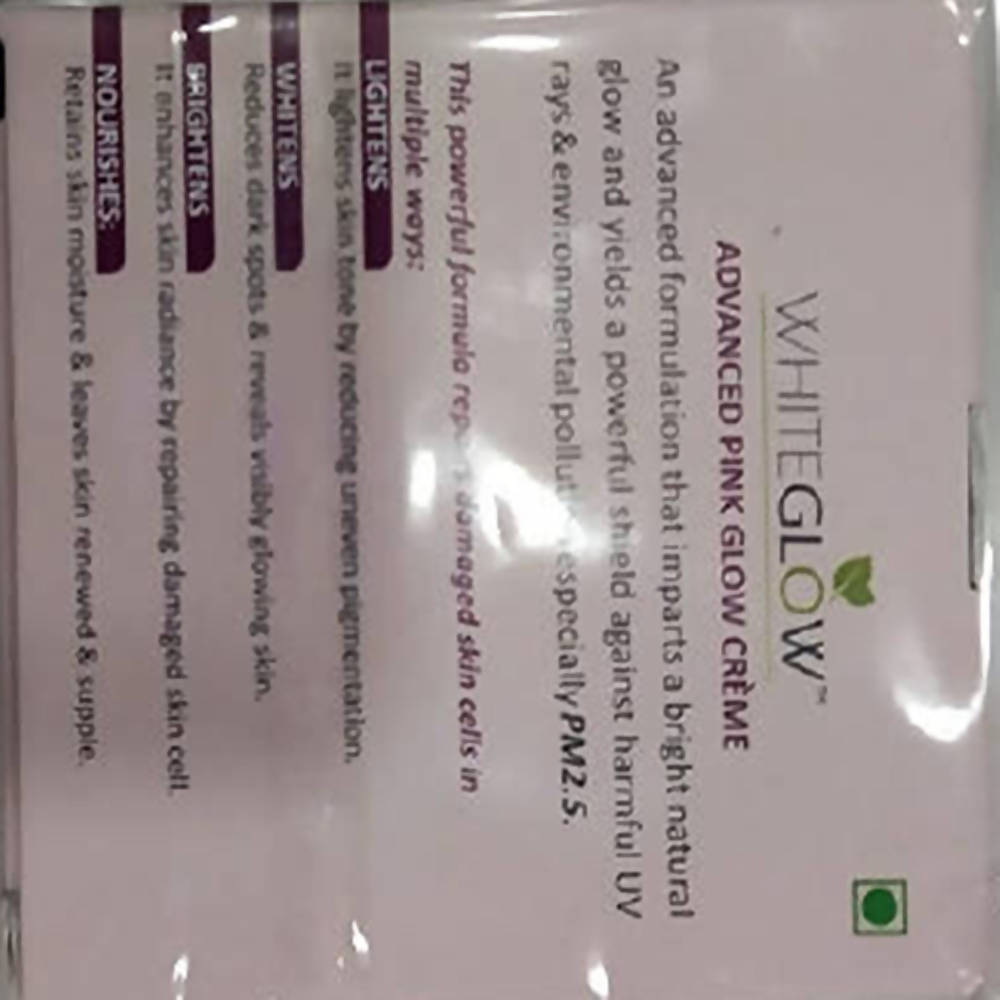 Lotus Herbals Whiteglow Advanced Pink Glow Creme Spf 25 I PA+++ | Grocsy