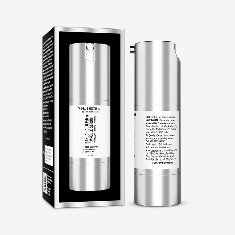 Dr. Sheth's Bakuchiol & Pdrn Ampoule Serum | Grocsy