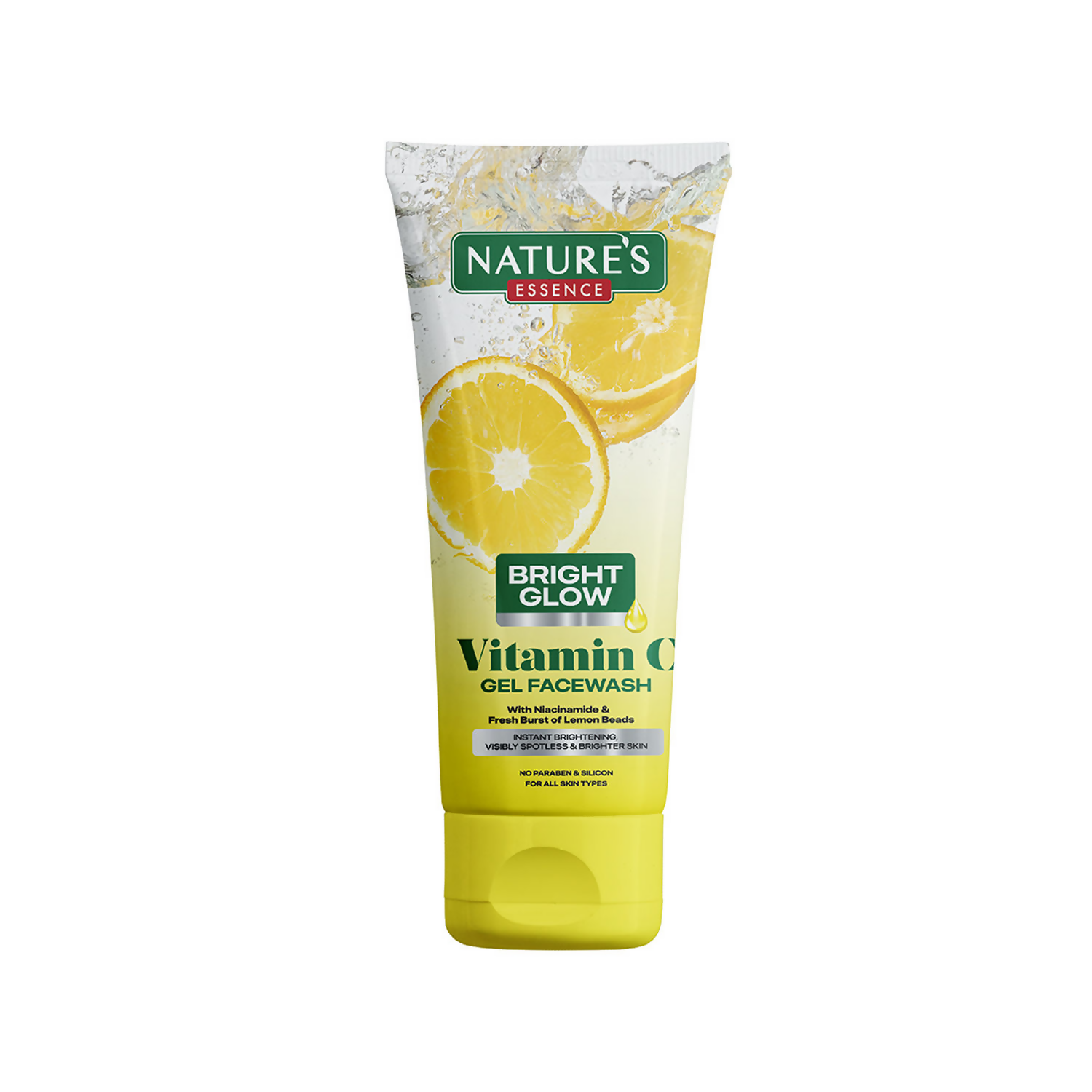Nature's Essence Bright Glow Vitamin C Gel Face Wash | Grocsy