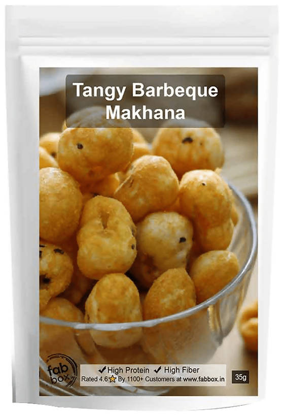 Fabbox Tangy Barbeque Makhana | Grocsy