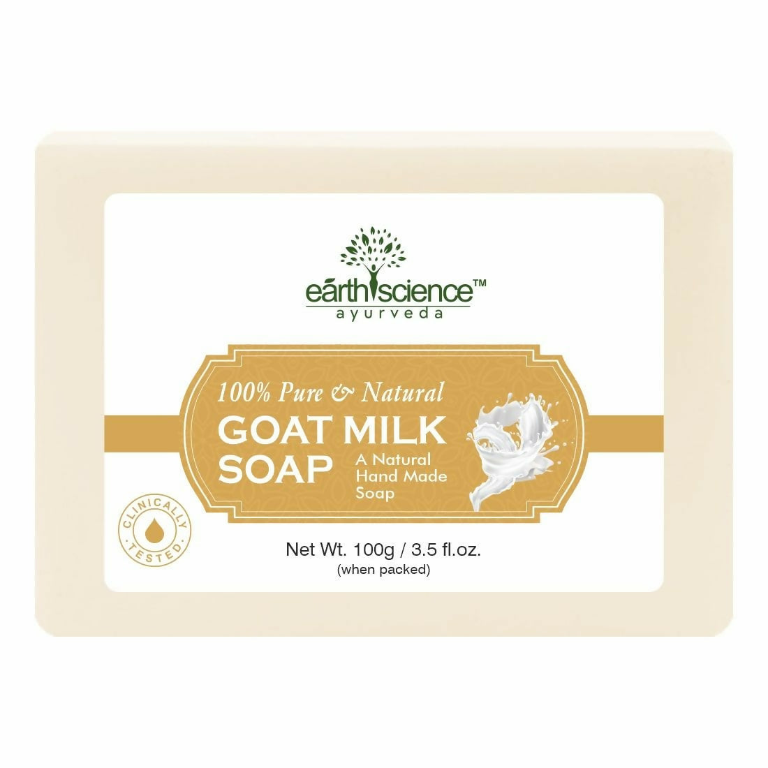 Earth Science Ayurveda Goat Milk Bath Soap | Grocsy