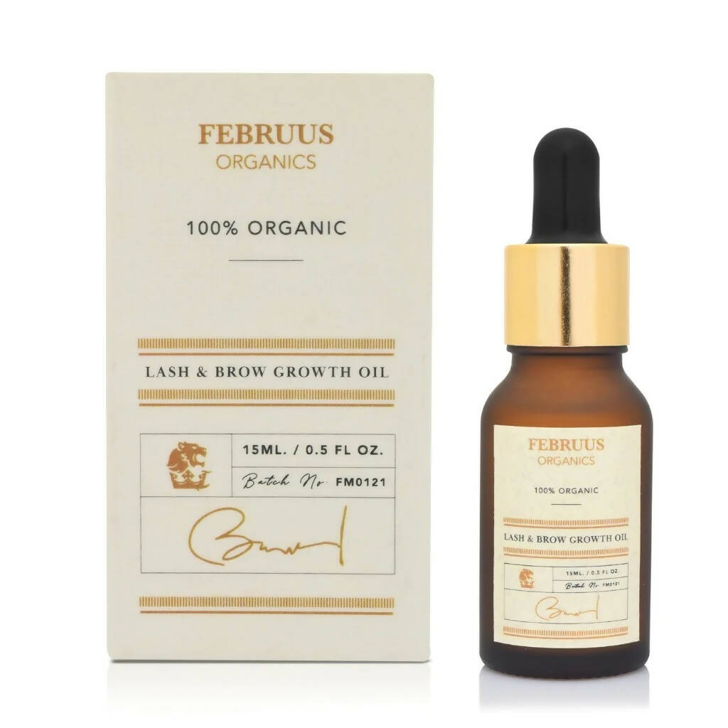Februus Organics Lash & Brow Growth Oil | Grocsy