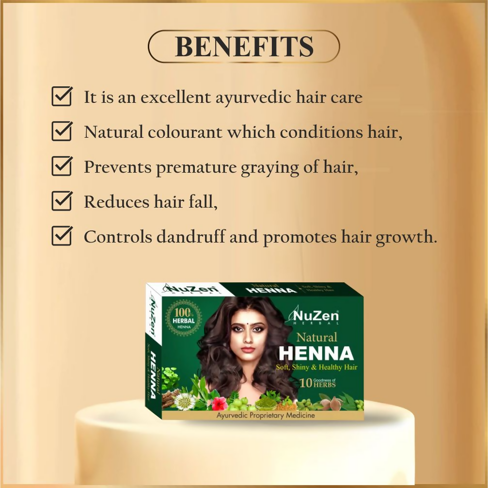 NuZen Herbal Natural Henna | Grocsy