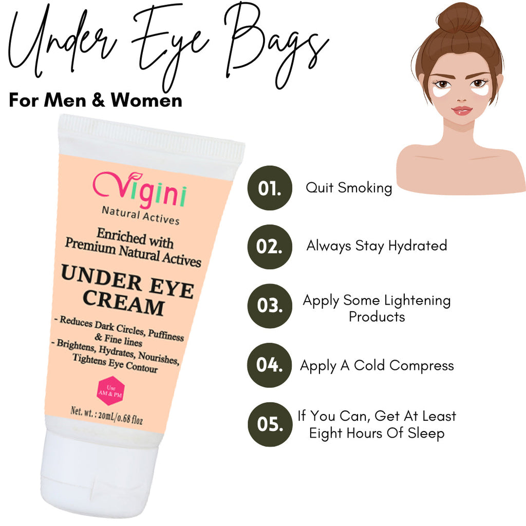 Vigini Under Eye Cream For Dark Circle | Grocsy