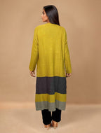 trueBrowns Mustard Woollen Cape | Grocsy