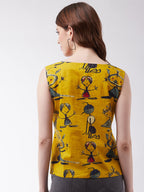 InWeave Quirky Sleeveless Top | Grocsy