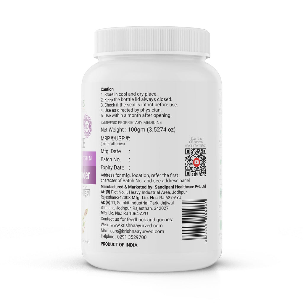 Krishna'S Herbal & Ayurveda Freshoeaze Powder | Grocsy