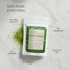 Velleja Herbal Henna Powder for Natural Hair Colour | Enriched with Amla, Bhringraj & Shikakai | Grocsy