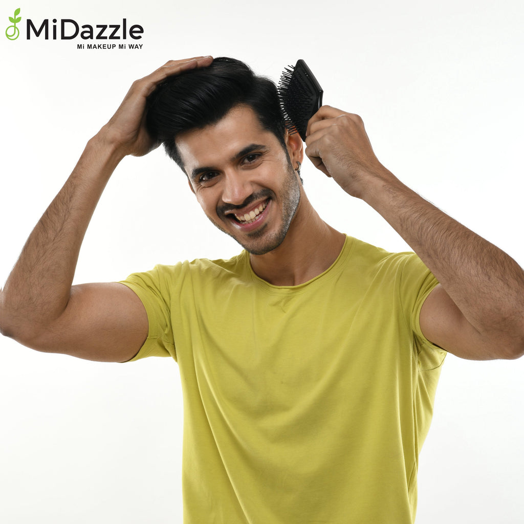 MiDazzle Hair Brush (Arctic) MIHB0011 | Grocsy