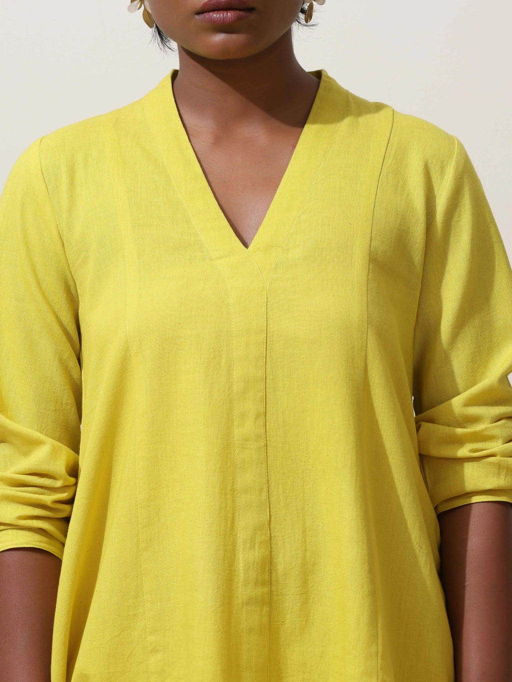 trueBrowns Lime Cotton Linen Co-Ord Set | Grocsy