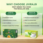 jivraj9 Tea Mint Green Tea | Grocsy