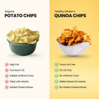 Healthy Master Light & Crispy Quinoa Chips | Millet Chips