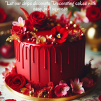 Confect Roseate Red | Edible Drips | Grocsy