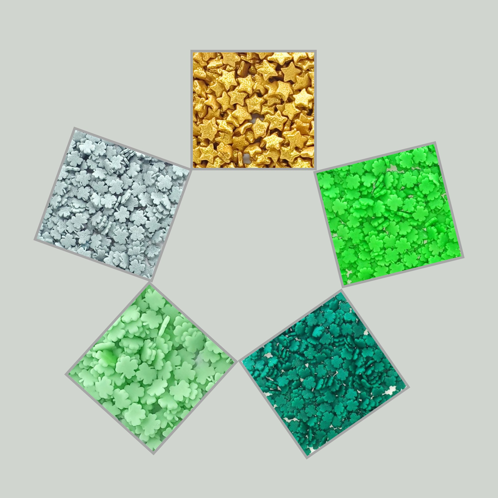 Confect St. Patrick's Sprinkles Multipack 6 | Grocsy