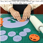 Confect Toppers Cutters | Congratulations Topper Cutter | Fondant Cutter | (Happy Birthday 02) | Grocsy