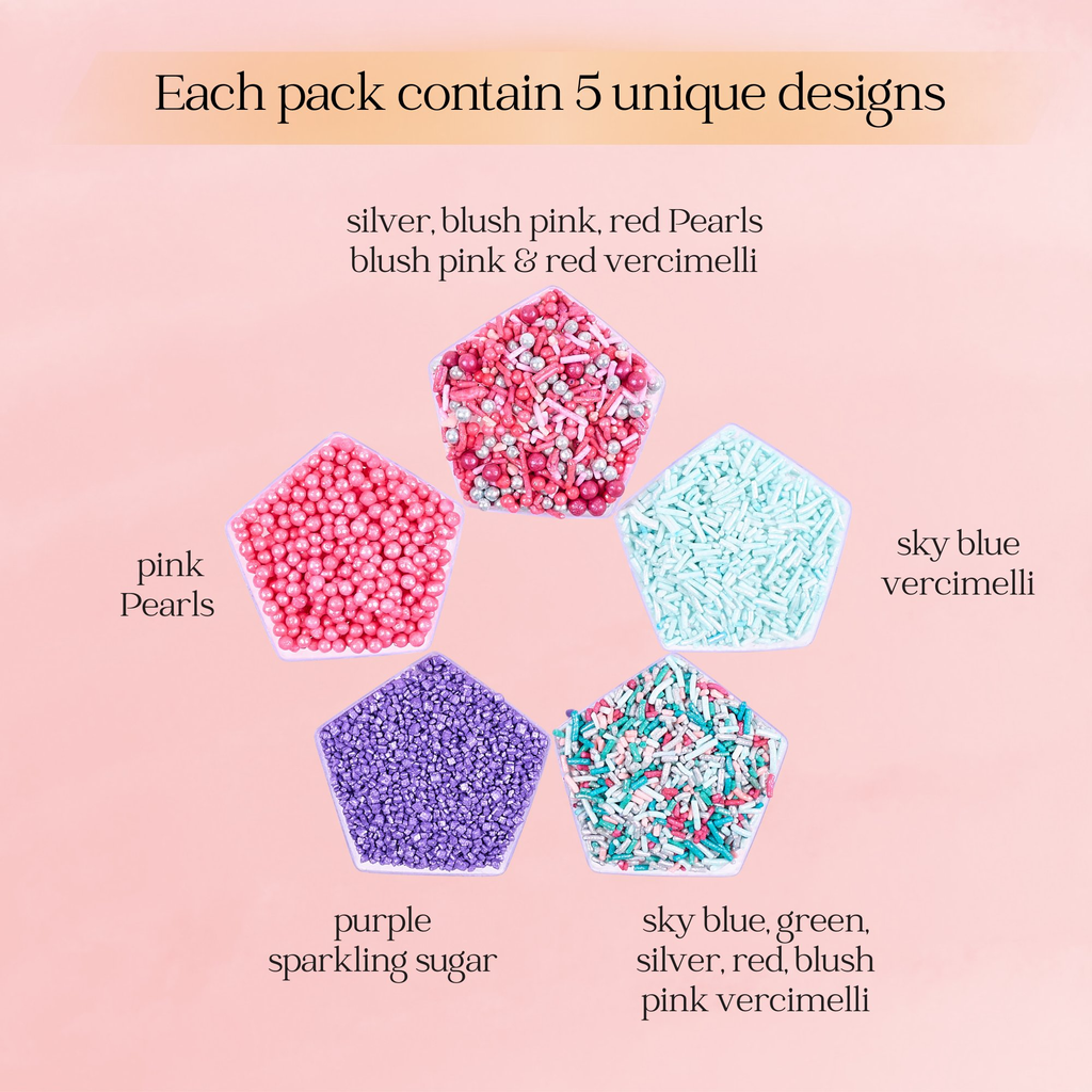 Confect Fusion Mashup Sprinkles FM Multipack 5 | Grocsy