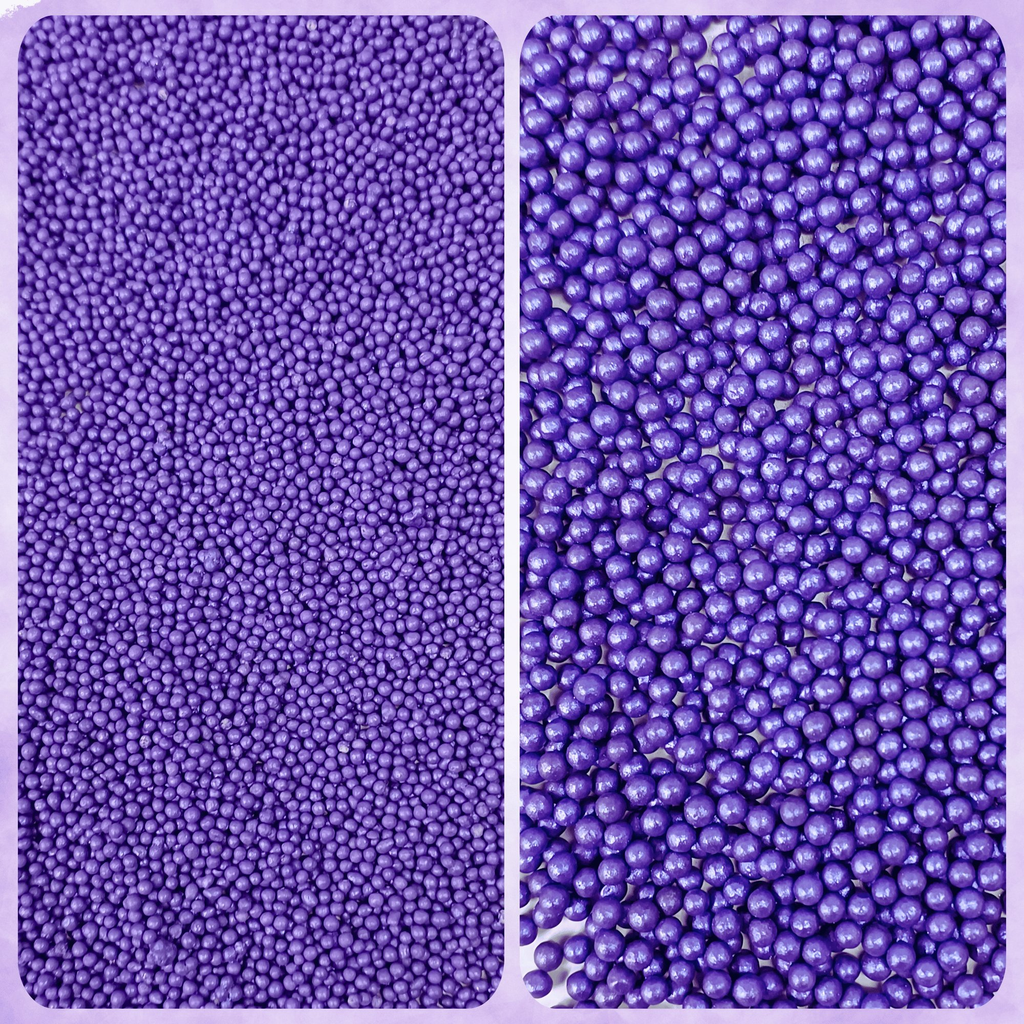 Confect Sprinkles for Cakes & Cupcakes Decoration | USP-1(Purple) | Grocsy