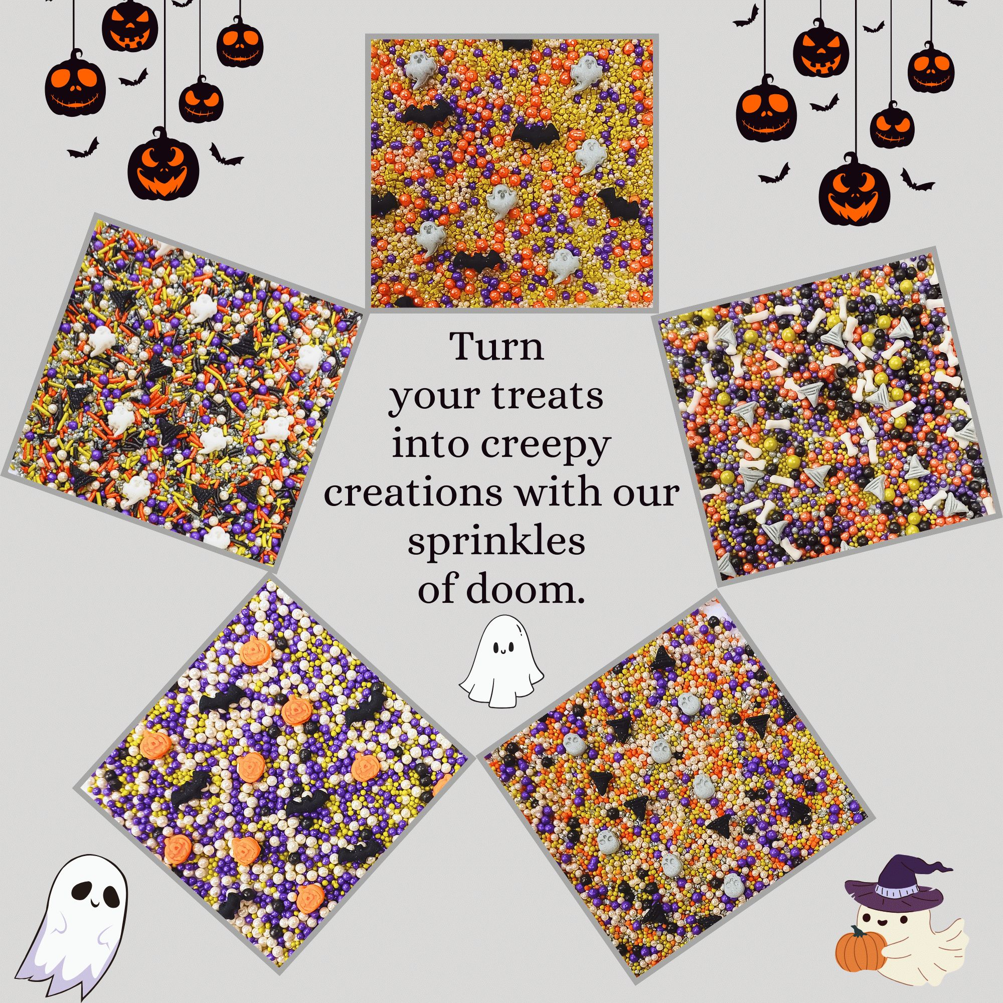 Confect Halloween sprinkles Multipack 2 (New) | Grocsy