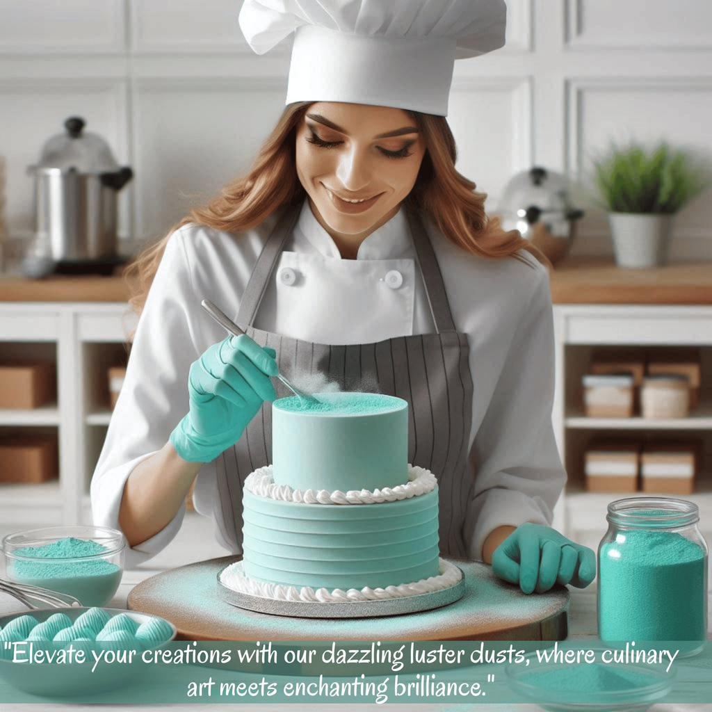Confect Agave Green | Edible Luster Dust | Grocsy