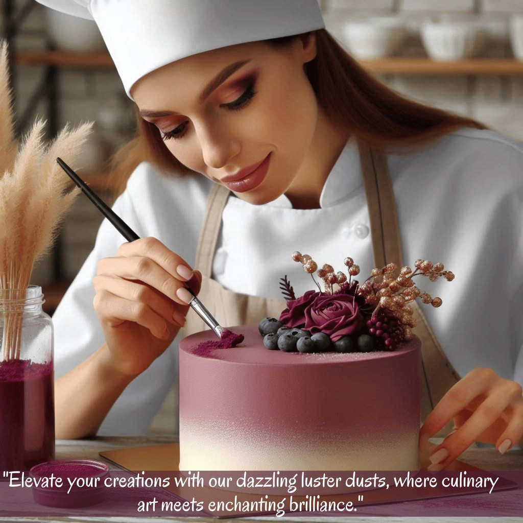 Confect Merlot Mauve | Edible Luster Dust | Grocsy