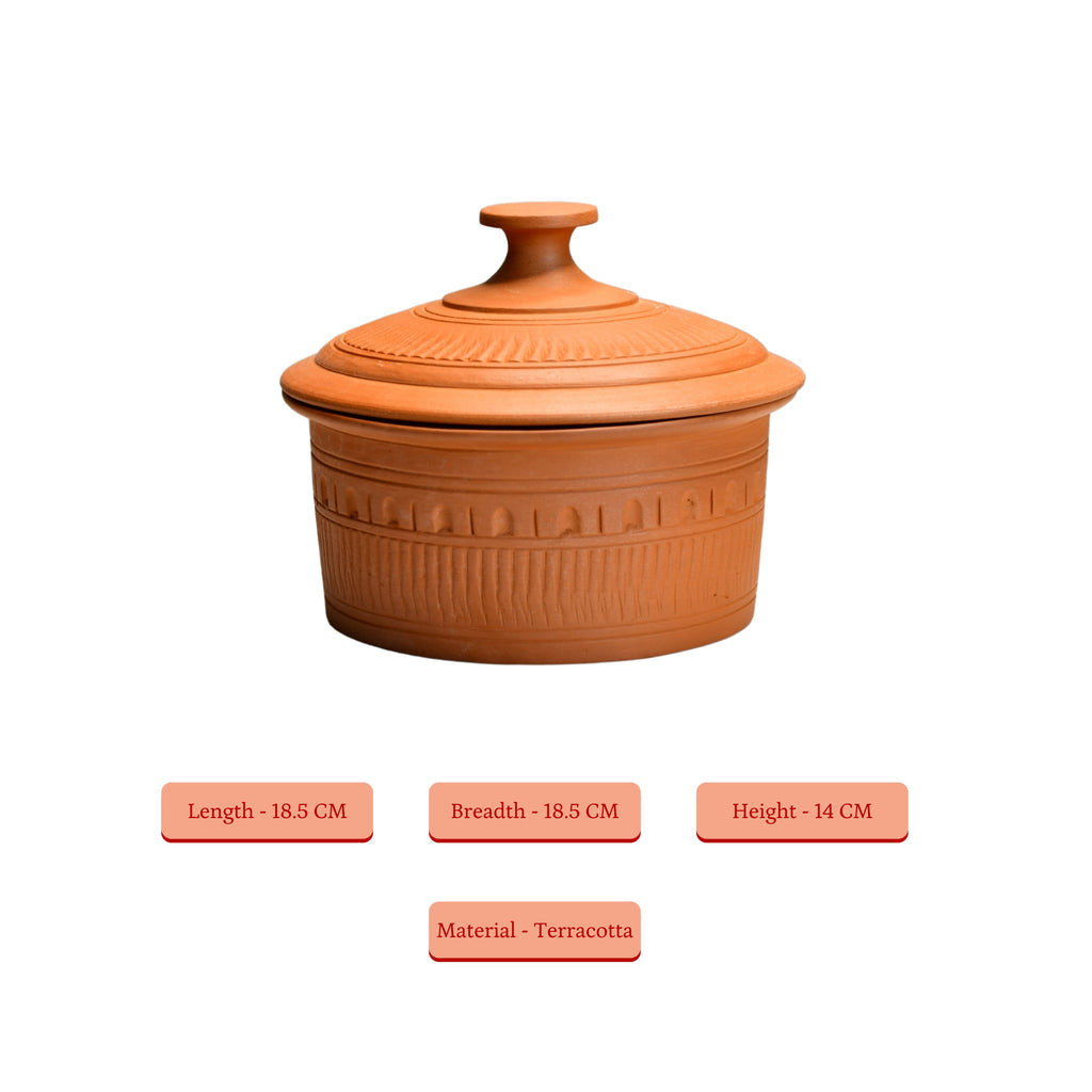Sowpeace Premium Large Terracotta Food Serveware | Grocsy