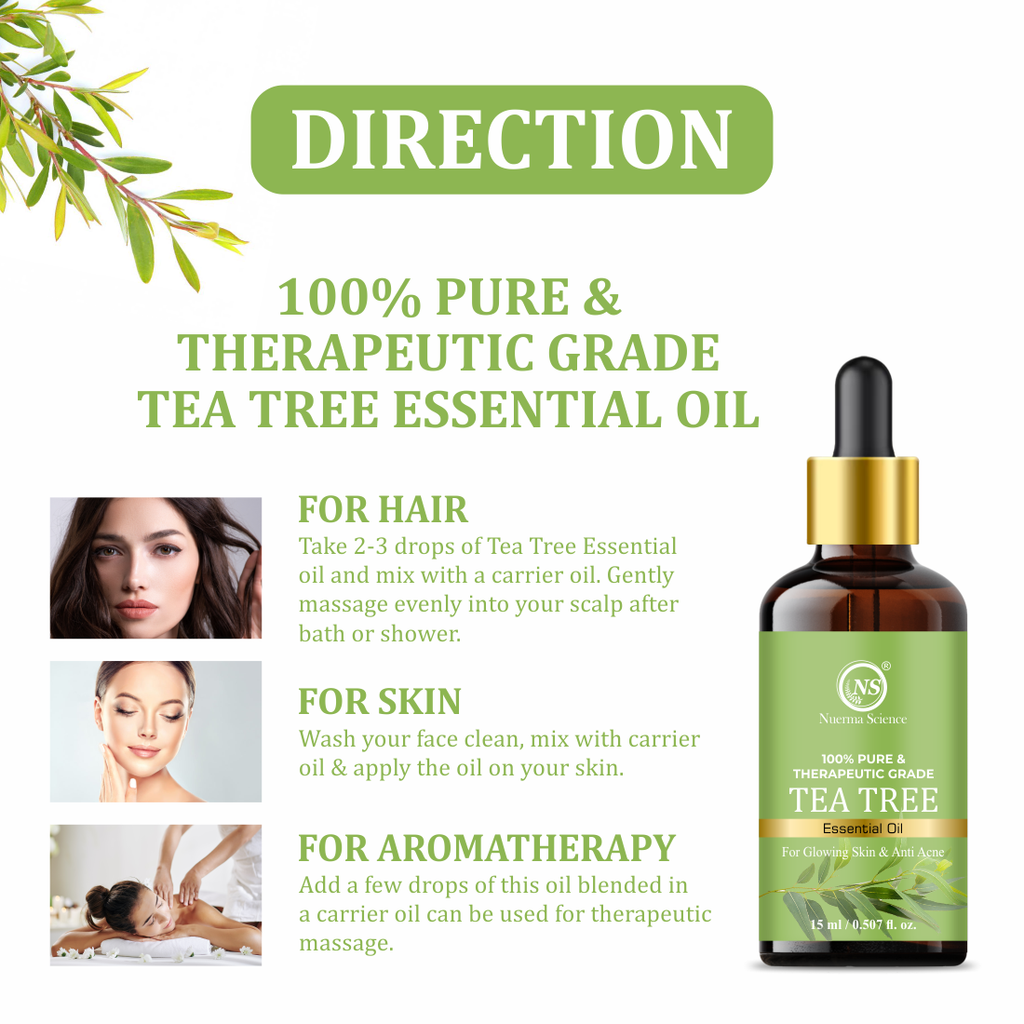 Nuerma Science Tea Tree Essential Oil | Grocsy