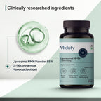 Miduty by Palak Notes Liposomal Glutathione 85% Capsules | Grocsy