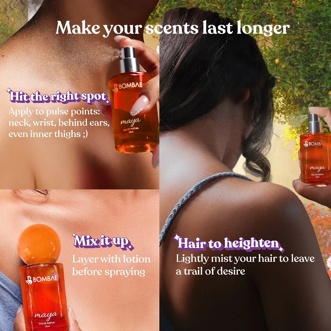Bombae Maya Citrus Perfume For Her | Grocsy